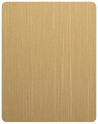 Декоративная нержавеющая сталь Long Line Gold Matt