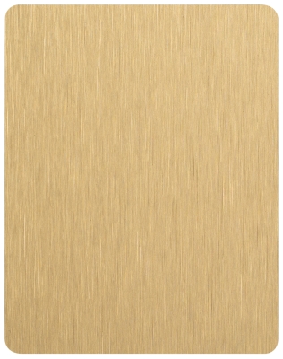 Декоративная нержавеющая сталь Satin Gold Matt