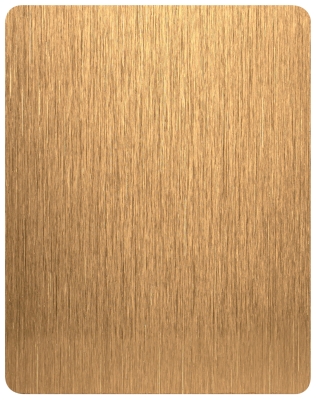 Декоративная нержавеющая сталь Antiscratch Satin Brass