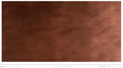 Декоративная нержавеющая сталь Vintage Gold rust red copper