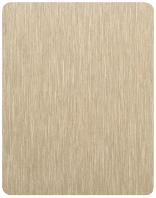 Декоративная нержавеющая сталь Satin Champagne Gold Matt