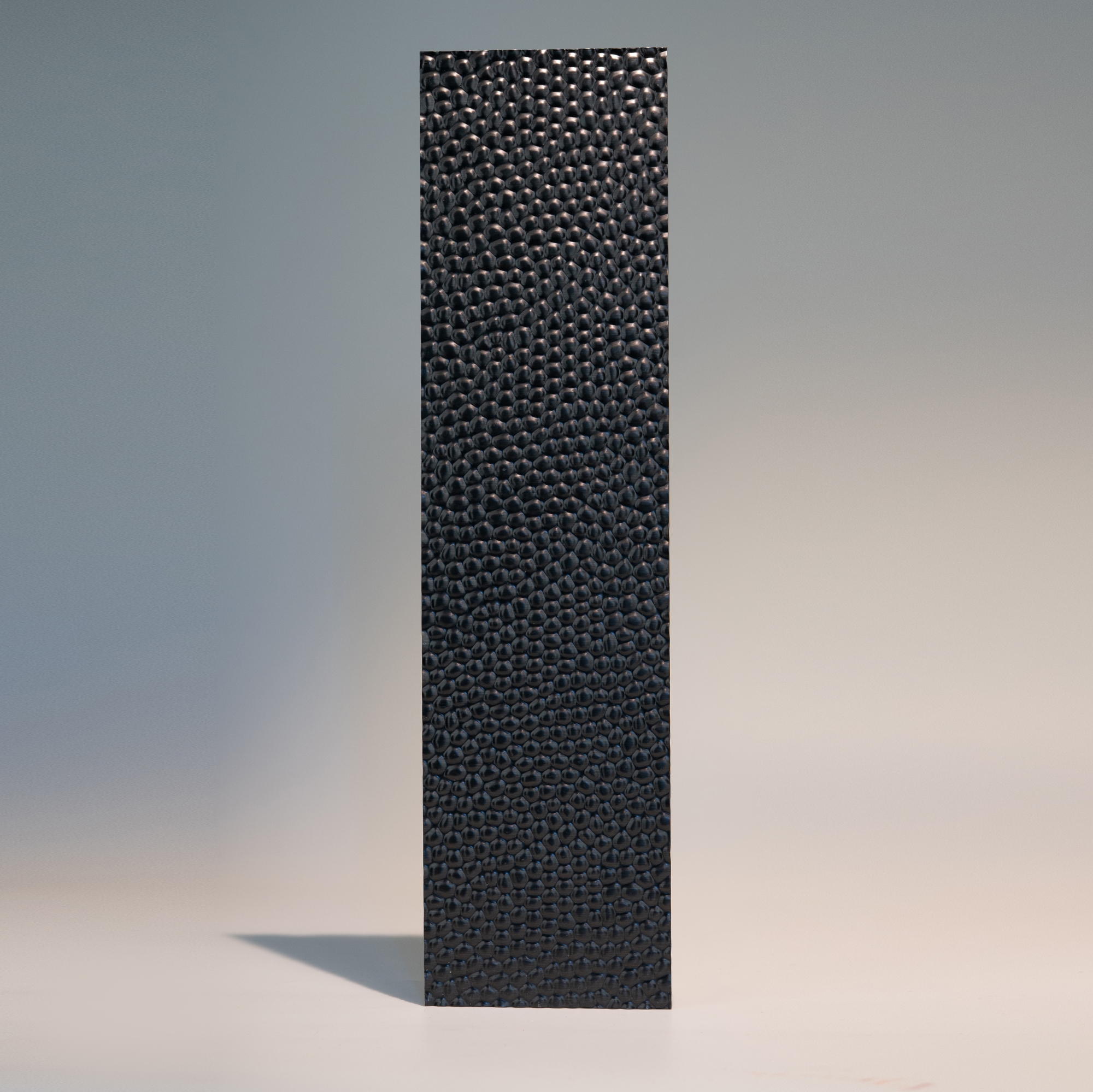 Декоративная нержавеющая сталь 3D Matt Honeycombs Black Small А