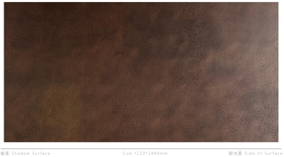 Декоративная нержавеющая сталь Vintage Dark spot red copper