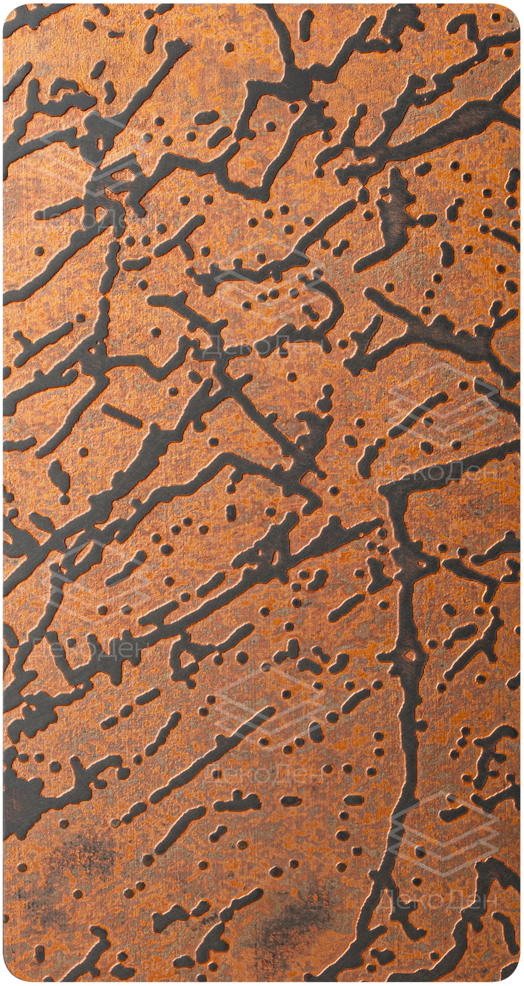 Декоративная нержавеющая сталь Vintage luxury Copper rift