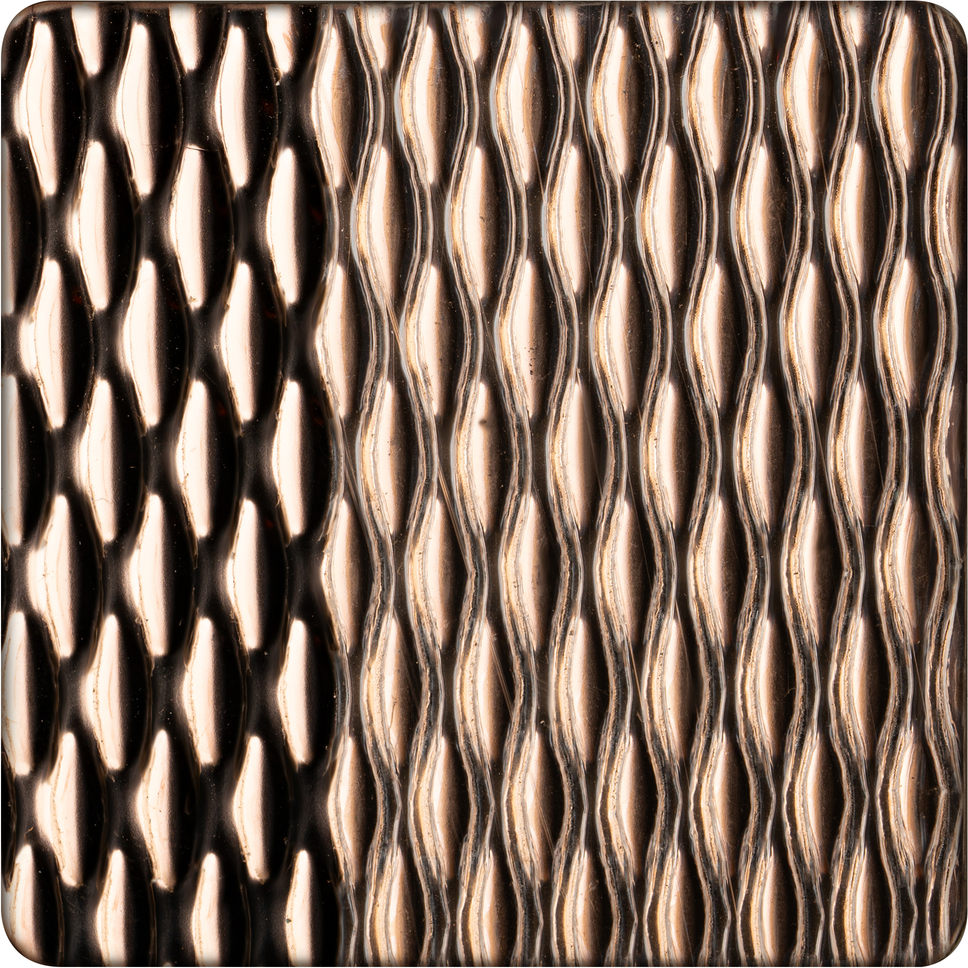 Декоративная нержавеющая сталь Textured Bronze-copper millet