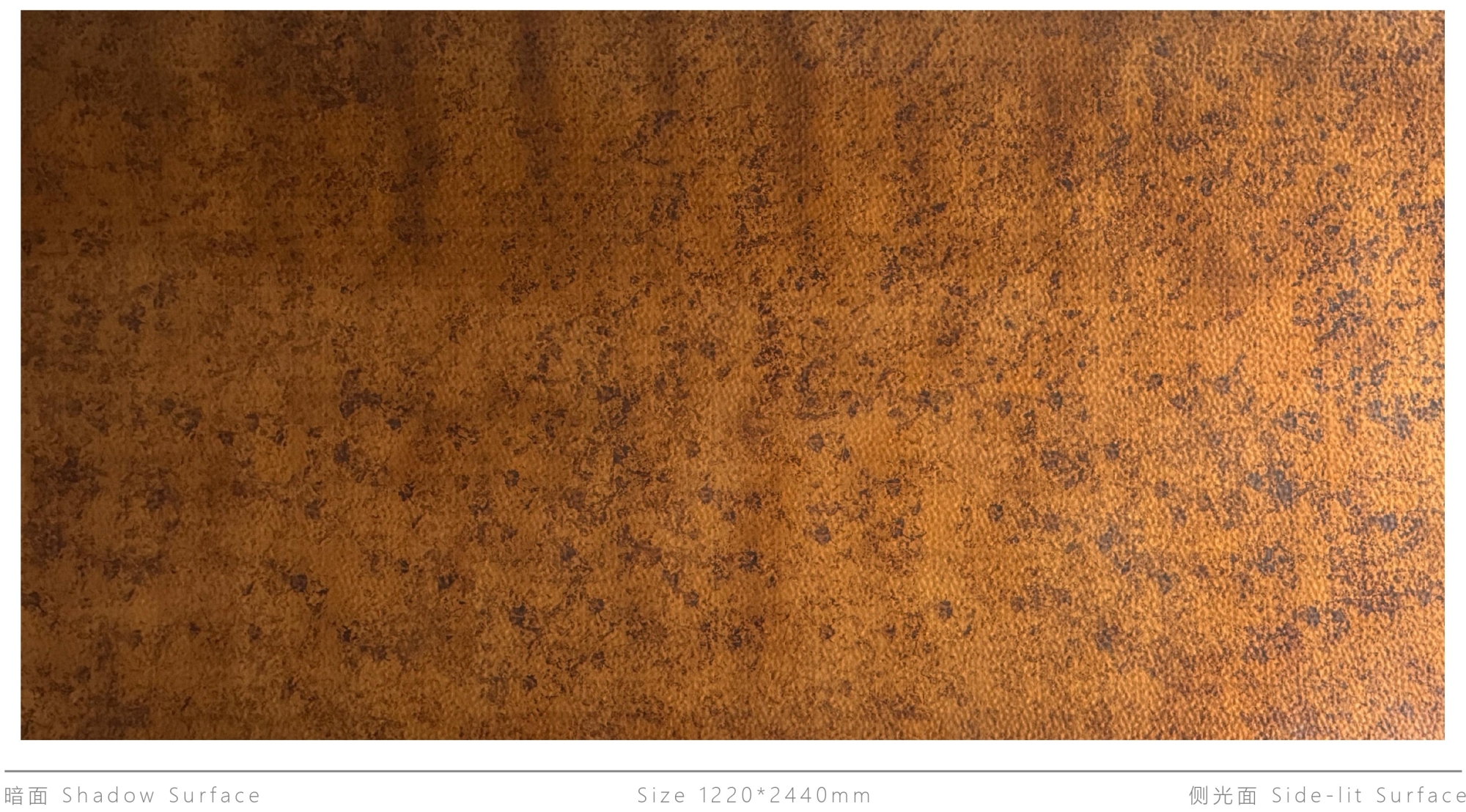 Декоративная нержавеющая сталь Vintage Corrugated 1-Gold embroidered brass
