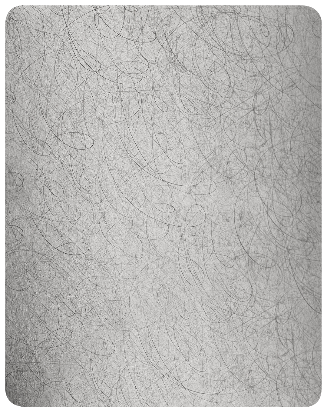 Декоративная нержавеющая сталь Antiscratch Random Grain Spiral Grey