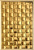 Декоративная нержавеющая сталь 3D Mirror Mosaic Gold