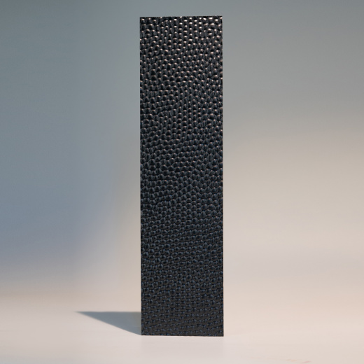 Декоративная нержавеющая сталь 3D Matt Honeycombs Black Small А