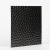 Декоративная нержавеющая сталь 3D Matt Honeycombs Black Middle A