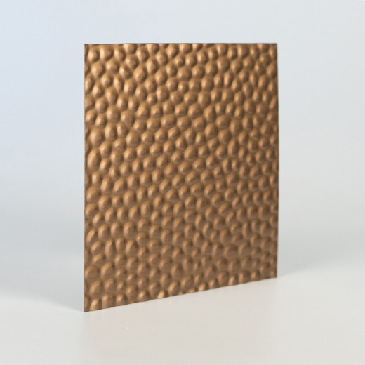 Декоративная нержавеющая сталь 3D Matt Honeycombs Rose Gold Middle А