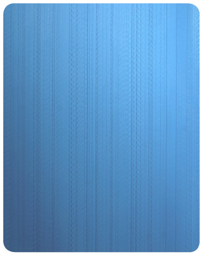 Декоративная нержавеющая сталь Antiscratch Blue curls