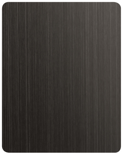 Декоративная нержавеющая сталь Long Line Black Matt PVD