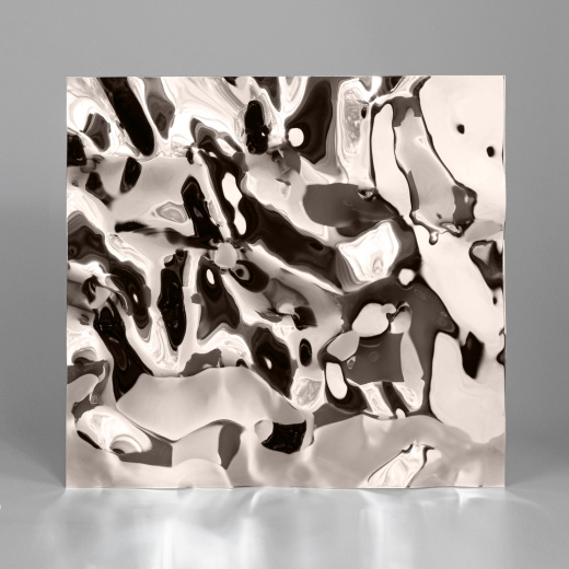 Декоративная нержавеющая сталь 3D Mirror Water Ripple Middle Tea