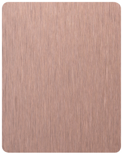 Декоративная нержавеющая сталь Satin Brown Matt