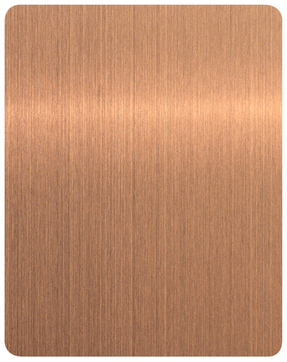 Декоративная нержавеющая сталь Long Line Rose Gold