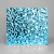 Декоративная нержавеющая сталь 3D Mirror Water Ripple Small Blue
