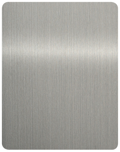Декоративная нержавеющая сталь Long Line Oil Silver Mirror