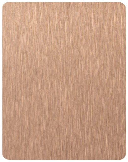 Декоративная нержавеющая сталь Satin Bronze Matt